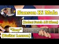 Sanson Ki Mala Rahat Fateh AliKhan Guitar Lesson Plucking Chords Strumming