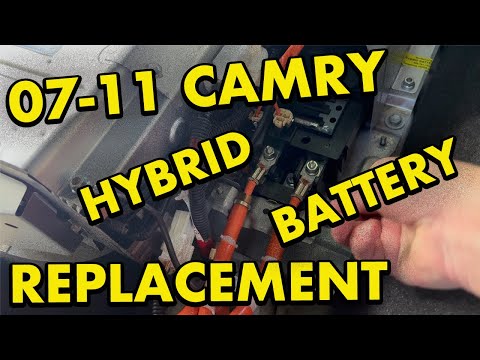 2007 - 2011 Toyota Camry Hybrid Battery Replacement (Detailed)