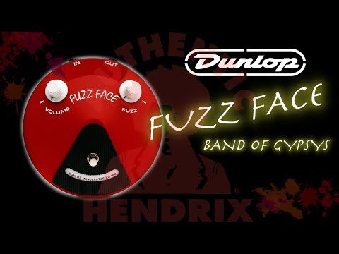 JHF3 Band of Gypsys Fuzz Face (large) by Dunlop | RockBoard