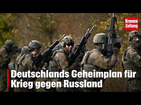 Germany's secret plan for war against Russia | krone.tv NEWS
