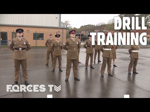 Army School Of Ceremonial Instructors Go Mobile For Drill Courses | Forces TV