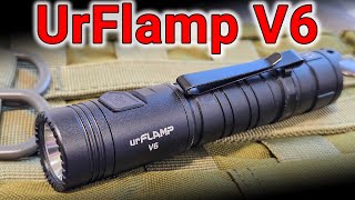 UrFlamp V6 Review Nights Watch Compact EDC Flashlight