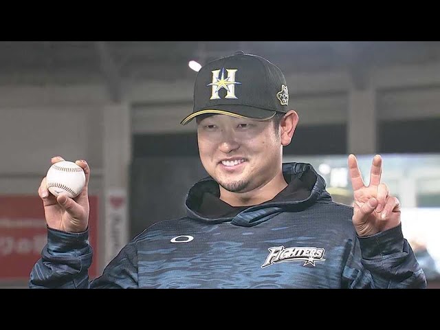 ファイターズ・池田投手ヒーローインタビュー 4/22 M-F