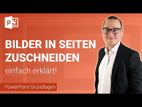 BILDER im SEITENVERHÄLTNIS zuschneiden einfach erklärt | Lerne Microsoft PowerPoint ✅