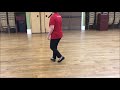 Wild Wild West Line Dance  --  Teach and Demo (Beginner level breakdown)
