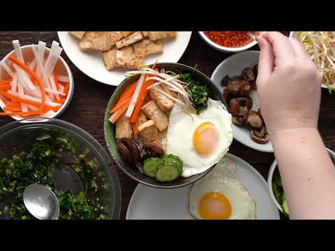Vegetarian Bibimbap Recipe