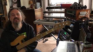 Crack The Sky - &quot;Skin Deep&quot; Bass Tracking Session | Zoom Q2N