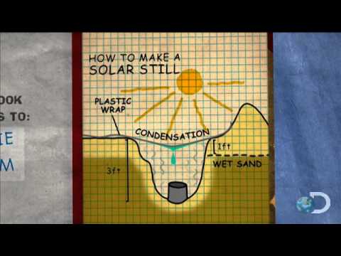 Jamie's Solar Still | MythBusters