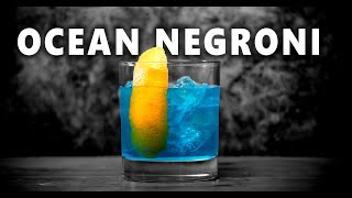 Discover the Ocean Negroni: A Cocktail Like No Other! 🌊✨