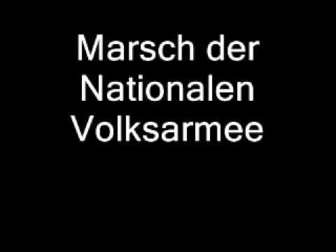 Marsch der nationalen Volksarmee