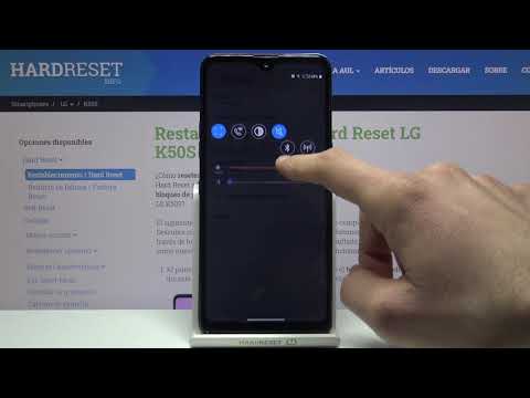 How to set Do Not Disturb mode on LG K50S - mute calls and notifications