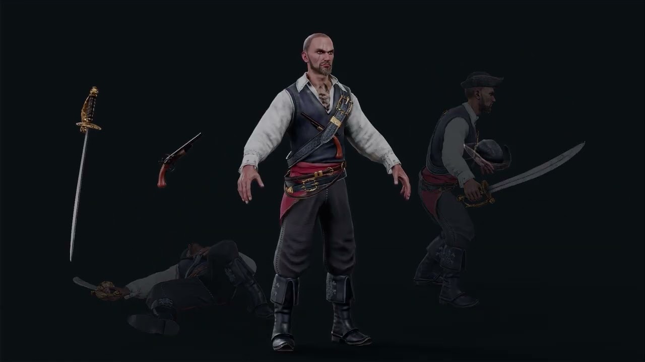 PIRATE R12 Modèle 3D