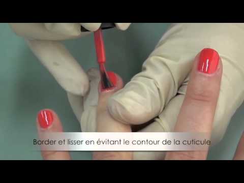 comment appliquer le vernis gel uv