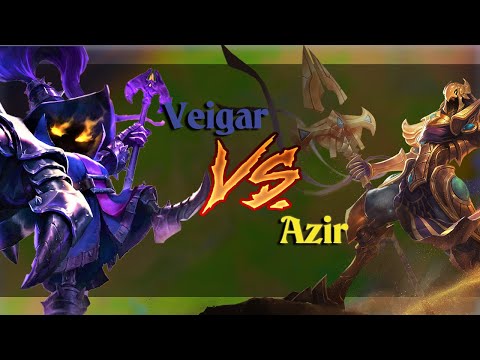 CHALLENGER VEIGAR VS AZIR | EUW HIGH ELO SOLOQ SEASON 9 | LIVE COMMENTARY