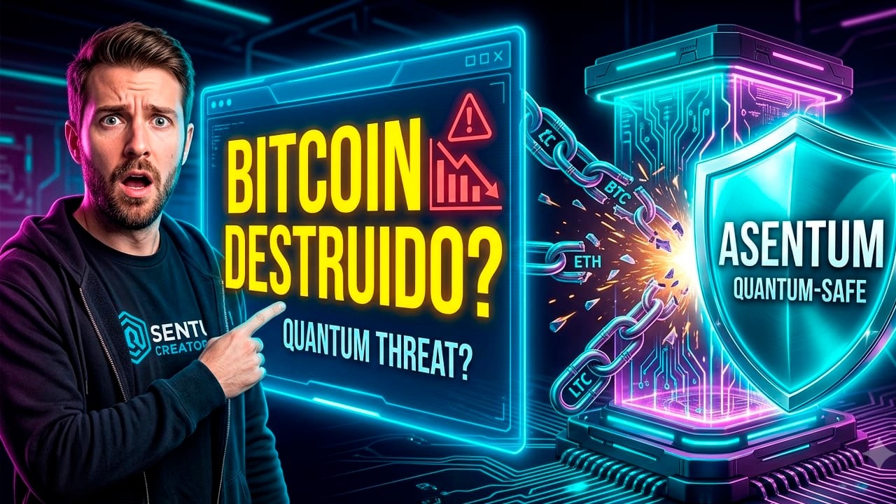 Asentum: A Revolução Pós-Quântica no Mundo das Criptomoedas!