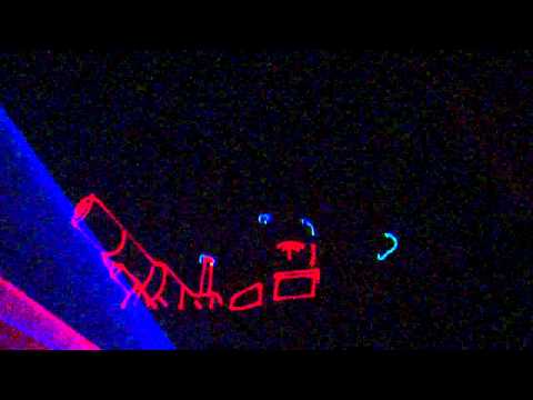 UIO Oslo, Norway - 200 years, celebration - laser show