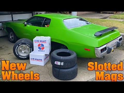 I was FORCED to Upsize my Wheels - 1973 Plymouth Roadrunner