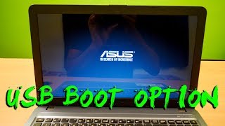 How to install Windows 10 on Asus X540 Laptop - Enable USB Boot in Bios Settings