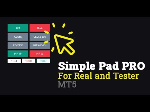 Video SimplePad MT5 for Real and Tester