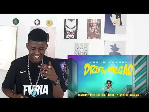 Jhony React - DRIP DE PRETO - Young Mascka Feat. KayBlack & Kyan ( Prod. Jovem Sam )