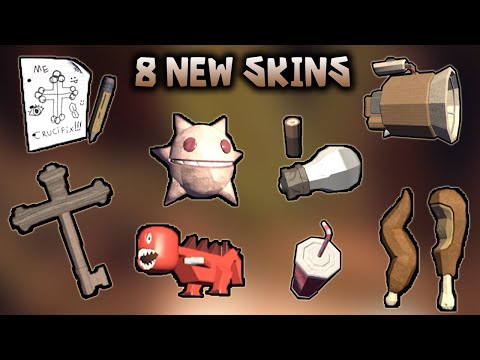 DOORS : 8 New Skins Showcase [ROBLOX]