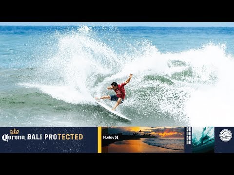 Bourez vs. Gudauskas vs. Wilkinson - Round One, Heat 10 - Corona Bali Protected 2018