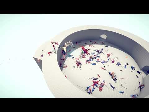 (Almost All) Units fight each other in TABS - 58 vs 58