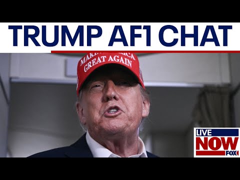 Video | FULL REMARKS: President Trump speaks aboard Air Force One