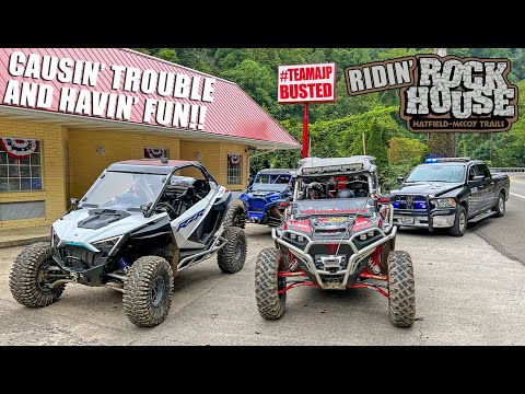 Riding the Rock House Trail System at Hatfield & McCoy WV - RZR/KRX/X3/Maverick/UTV/SXS - EP:11