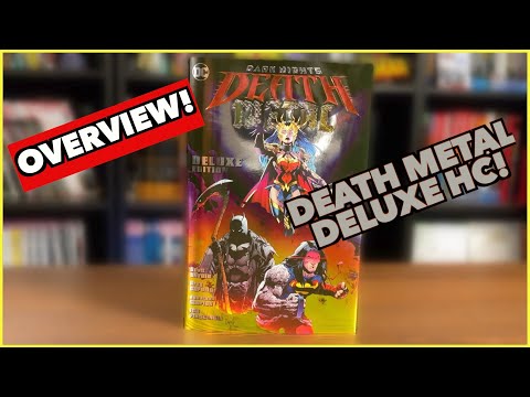 Dark Nights: Death Metal: Deluxe Edition Hardcover Overview!