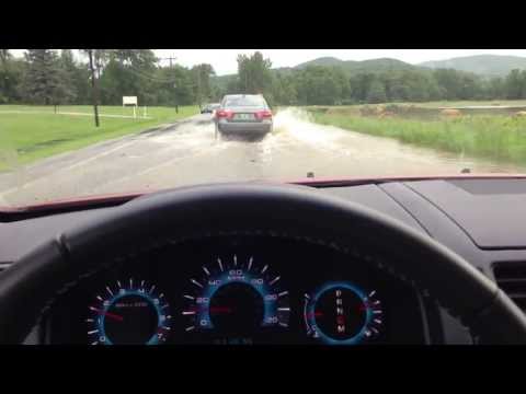 Ford Fusion Sport in Deep Water