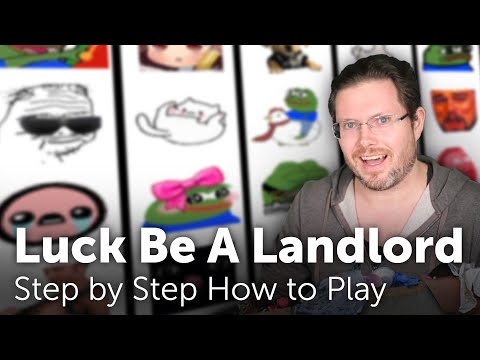 How to Play Luck Be A Landlord Tutorial! The Slot Machine / Slay the Spire roguelike combo you need!