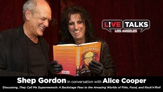 Shep Gordon with Alice Cooper