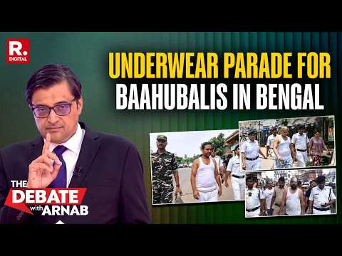 Debate With Arnab: Bengal Shows Own Bulldozer Model As Mamata Era Mafias Paraded