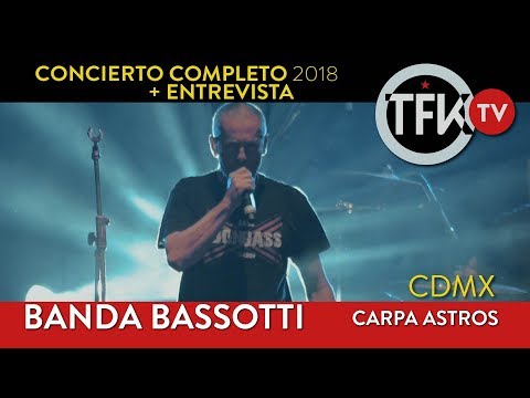 Banda Bassotti Concierto Entrevista TFKTV