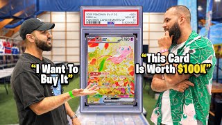 I BOUGHT a $100,000 Pokemon Card.. 😳 *buyer pov*