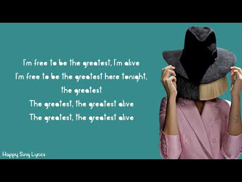 THE GREATEST - SIA (Lyrics)