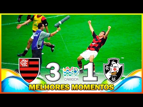 FLAMENGO 3 X 1 VASCO ● MELHORES MOMENTOS ● CAMPEONATO CARIOCA 2001 ● FINAL ● JOGO 2