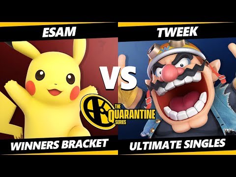 May Major Winners Bracket - ESAM (Pikachu) Vs. Tweek (Wario) Smash Ultimate - SSBU