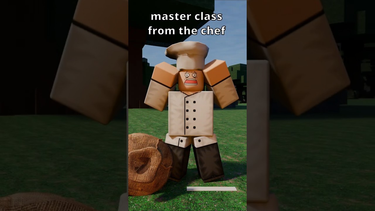 Chef class be like 🍽 master class from the chef #roblox #99nights #classchef #Cheesymembey