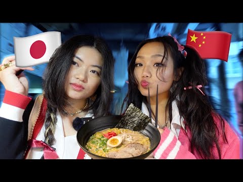 CHINESE FOOD vs JAPANESE FOOD