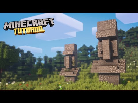 Minecraft | How to build a Villager Statue | Tutorial