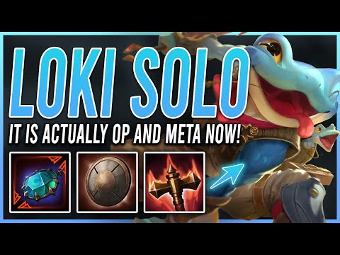 LOKI SOLO IS BACK AND OP! - Ranked Conquest Season X #smite #smiteseason10