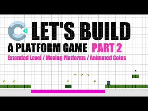 Construct 3 Platform Game Tutorial - Part 2 - Moving Platforms & Coins