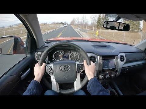2015 Toyota Tundra TRD Pro Supercharged - POV Test Drive (Binaural Audio)