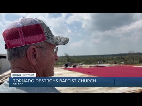 Tornado destroys Salado Church
