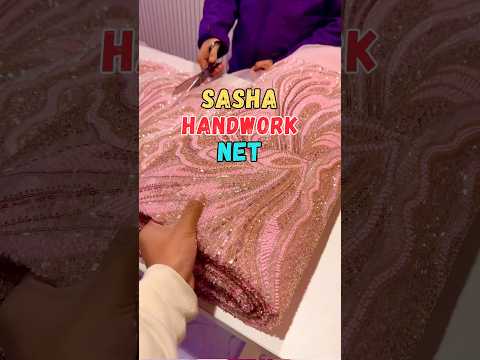 Get your wardrobe upgrade by Sasha luxurious handwork net💕🥹❤️