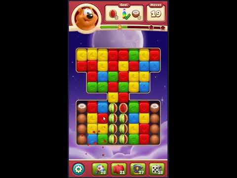 Toon Blast Level 2058 - NO BOOSTERS 🐻🐺🐱 | SKILLGAMING ✔️