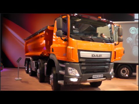 DAF CF 460 Dump Truck 2015 In detail review walkaround Interior Exterior