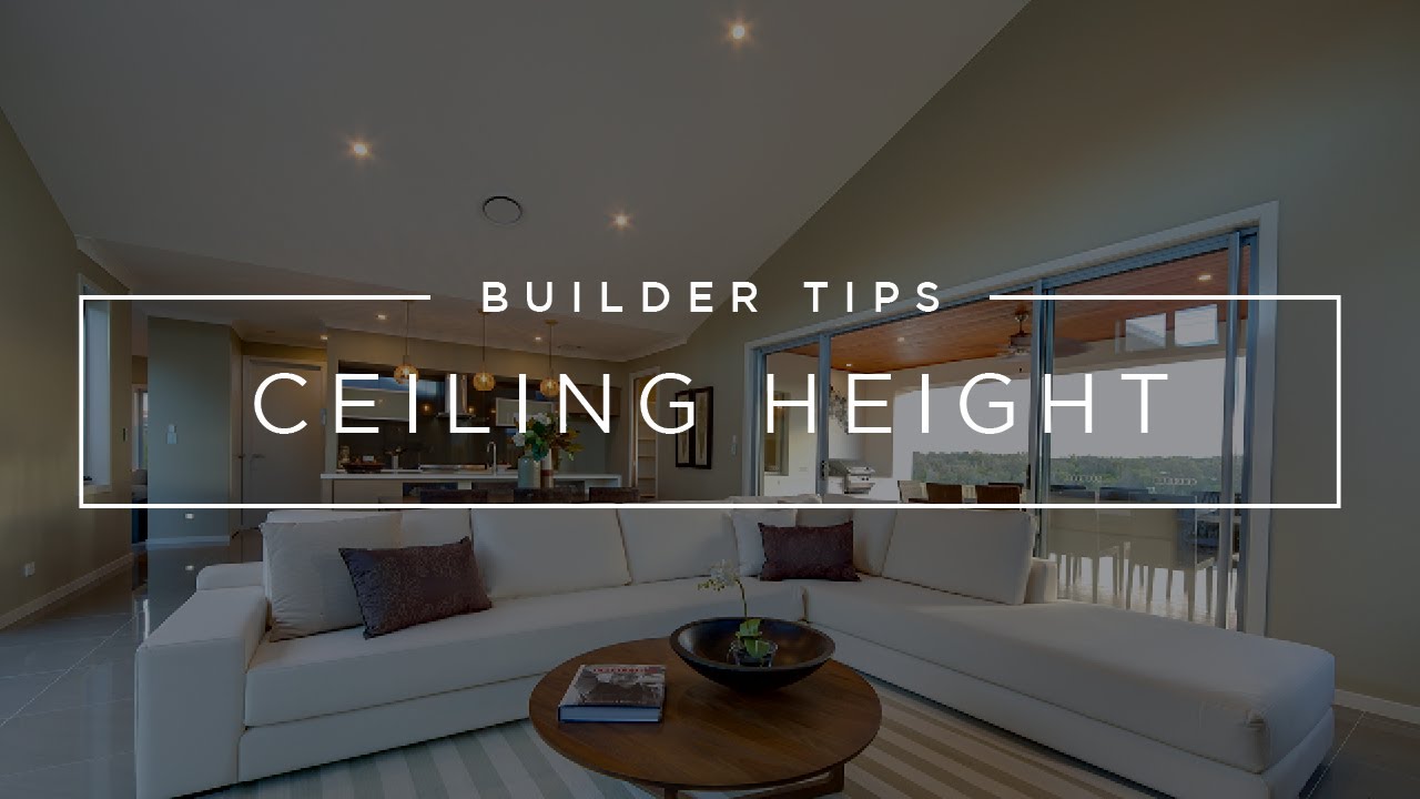 How high does a ceiling need to be for a bedroom? Wiki REF